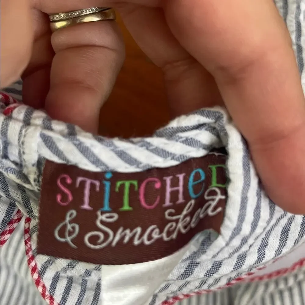 Stitched & Smocked stitched smocked